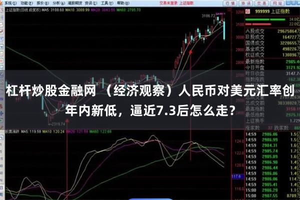 杠杆炒股金融网 （经济观察）人民币对美元汇率创年内新低，逼近7.3后怎么走？